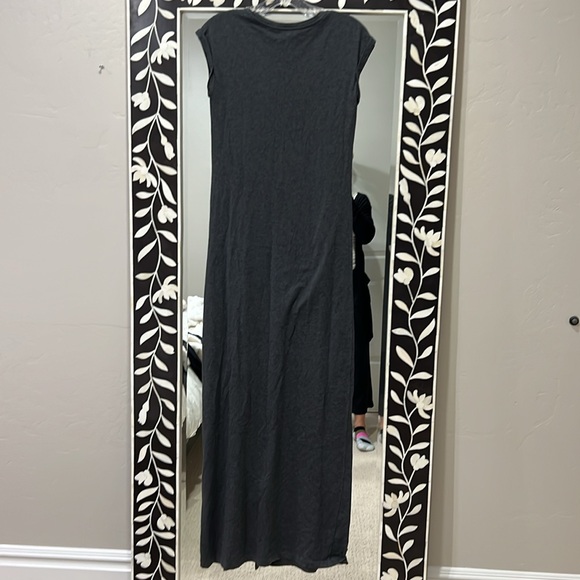 Athleta BOARDWALK MAXI DRESS XS in heathered grey - Picture 6 of 6